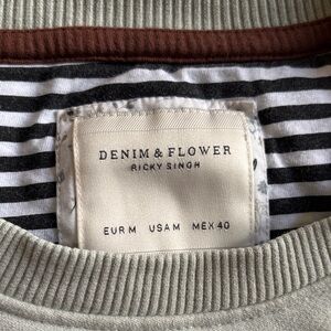 Men’s light green sweatshirt